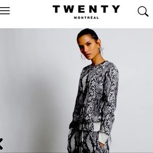 Twenty Montreal Strike Cobra Hyper Reality Jacquard Pullover!